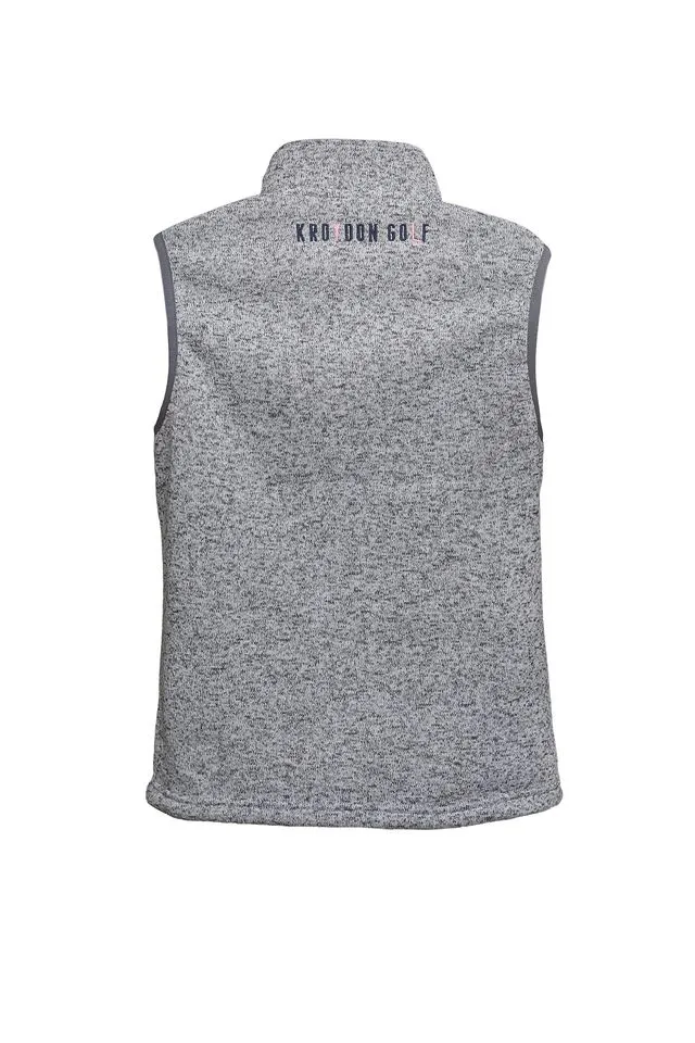 Women's Heather Fleece Vest - Image 5