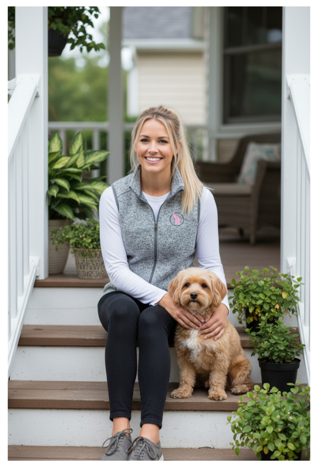 Women's Heather Fleece Vest - Image 2