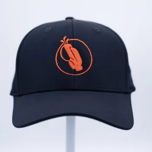 Navy Perforated Performance Golf Hat
