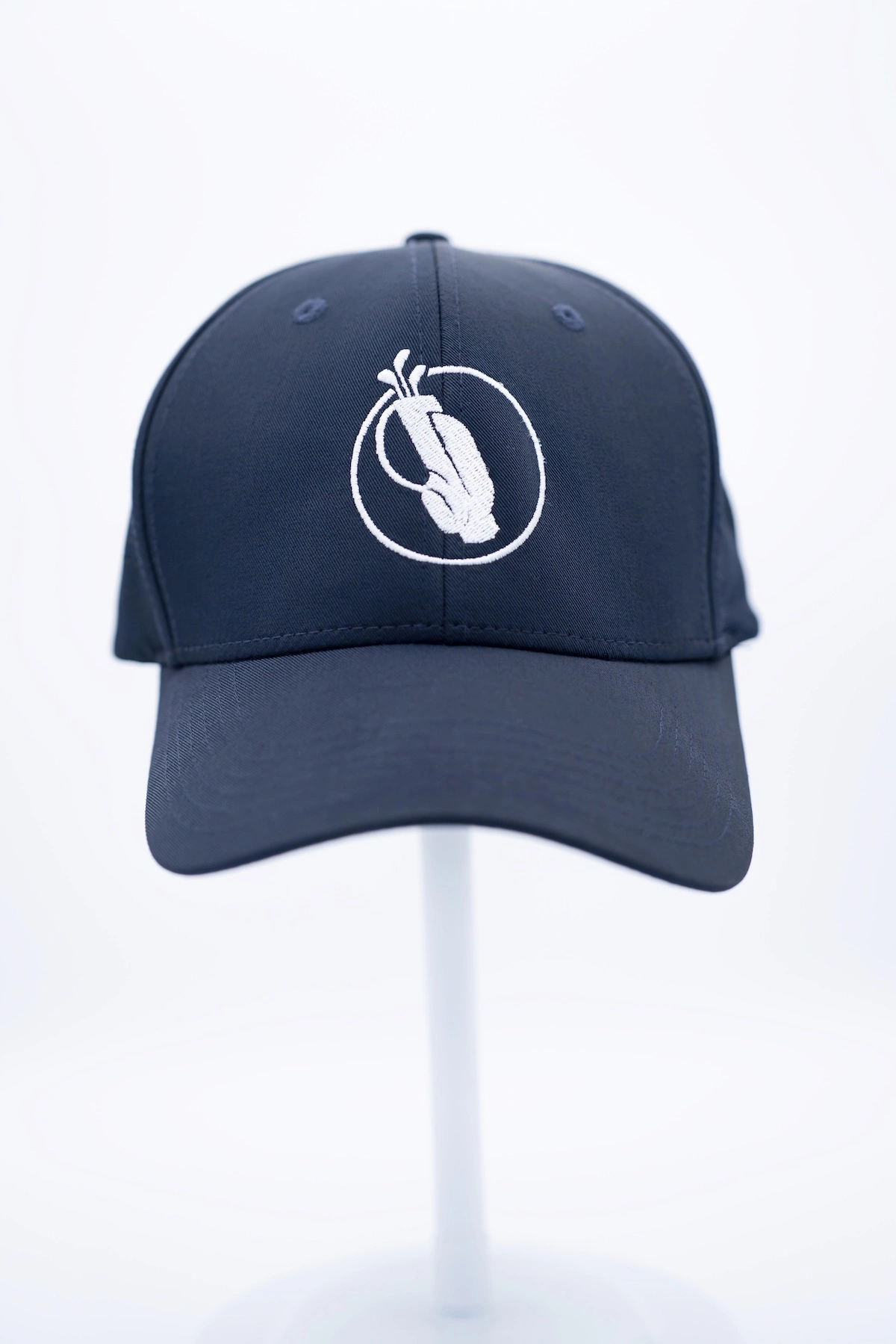 Navy Perforated Performance Golf Hat - Image 8